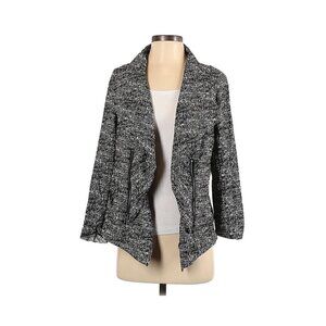 Alfani Jacket Black/White Speckle Multi Size S